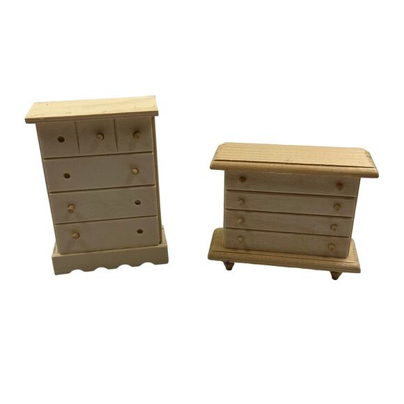 Greenbrier Other - Greenbrier Inc. Wooden Dollhouse Miniature Furniture Bedroom Chest Drawers 1:12